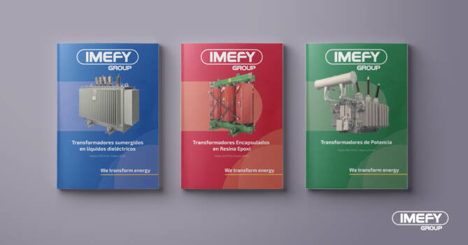Nuestros nuevos catálogos de transformadores IMEFY ofrecen toda la información necesaria para conocerlos a fondo.