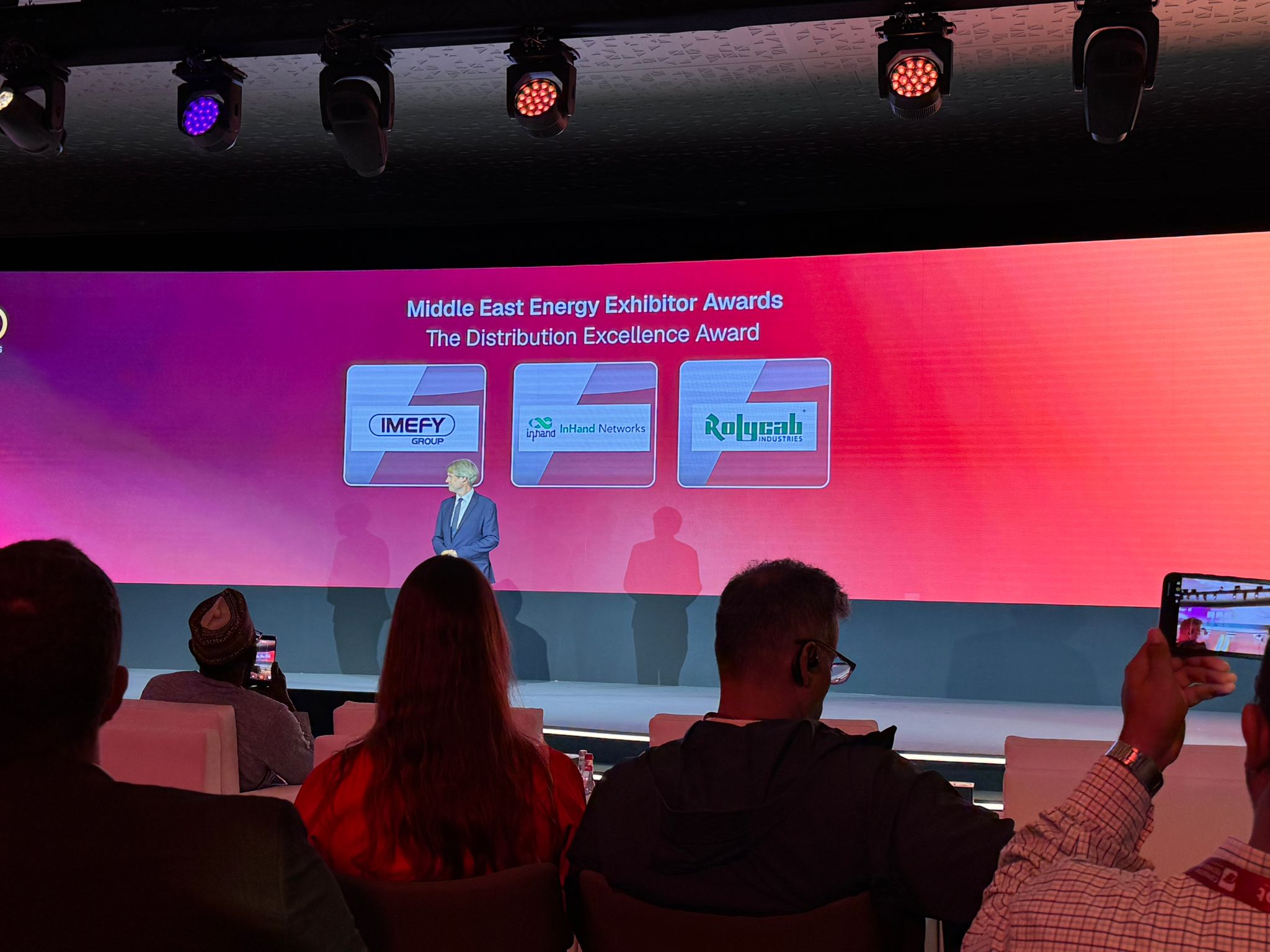 IMEFY ha sido finalista en los Middle East Energy Awards 2026, los premios que reconocen la excelencia y la innovación dentro de la feria Middle East Energy, celebrada en Dubái.