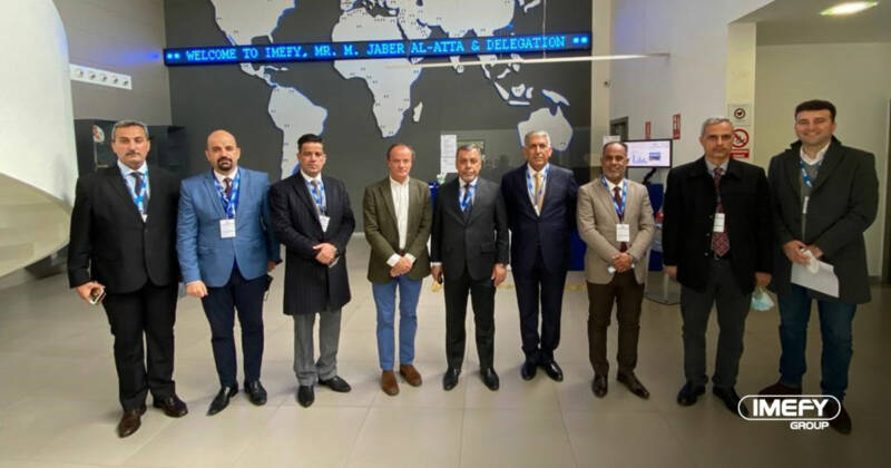 Baghdad Governor visits IMEFY facilities