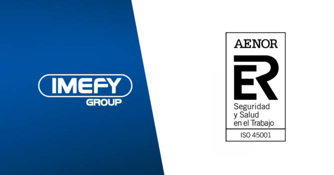 IMEFY China obtiene la certificación ISO 45001:2018 en su sistema de gestión de la seguridad y salud en el trabajo