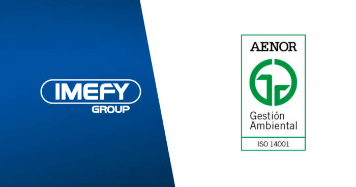 IMEFY China obtiene la certificación ISO 14001:2015 en su sistema de gestión ambiental