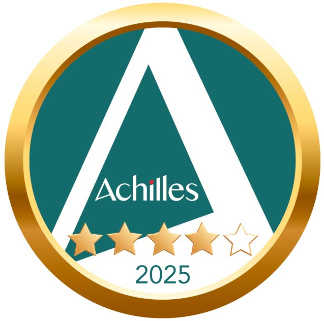 ACHILLES – ODZNAKA ZRÓWNOWAŻONEGO ROZWOJU 4 GWIAZDKI
