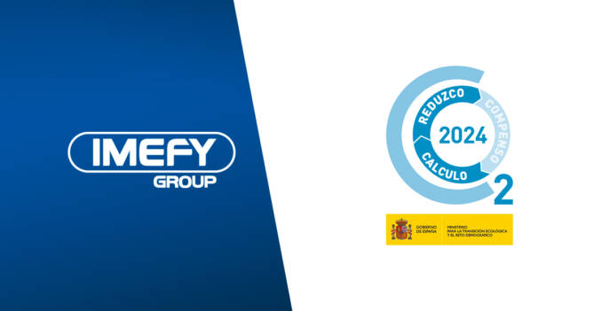 IMEFY obtiene el sello Reduzco del MITECO por la reducción de su huella de carbono en 2024